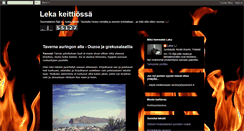 Desktop Screenshot of lekan-keittio.blogspot.com