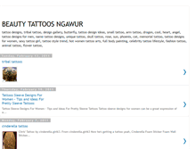 Tablet Screenshot of creatortattoosbeauty.blogspot.com