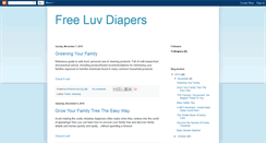 Desktop Screenshot of freeluvdiapers.blogspot.com