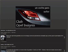 Tablet Screenshot of clubopelinsignia.blogspot.com