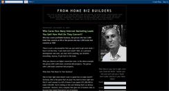 Desktop Screenshot of fromhomebizbuilders.blogspot.com