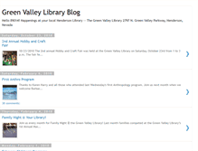 Tablet Screenshot of greenvalleylibrary.blogspot.com