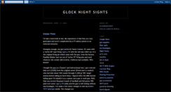 Desktop Screenshot of glocknightsight.blogspot.com