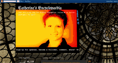 Desktop Screenshot of catherinesencyclopeadia.blogspot.com