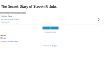 Tablet Screenshot of fakestevejobs.blogspot.com