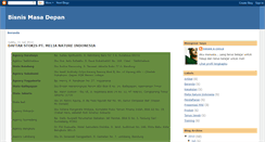 Desktop Screenshot of bisnismelianatureindonesia.blogspot.com