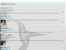 Tablet Screenshot of debbiecowens.blogspot.com