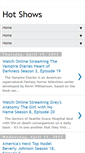 Mobile Screenshot of hotshows11.blogspot.com