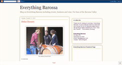 Desktop Screenshot of everythingbarossa.blogspot.com