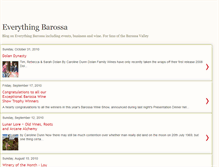 Tablet Screenshot of everythingbarossa.blogspot.com