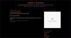 Desktop Screenshot of janakicedanna.blogspot.com