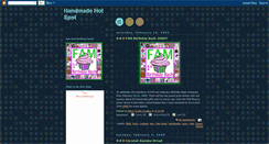Desktop Screenshot of handmadehotspot.blogspot.com