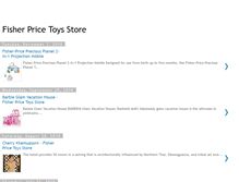 Tablet Screenshot of fisher-price-store.blogspot.com