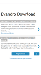 Mobile Screenshot of evandrodownload.blogspot.com