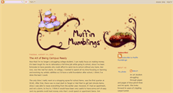 Desktop Screenshot of muffinmumblings.blogspot.com
