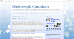 Desktop Screenshot of musicoterapiacomunitaria.blogspot.com