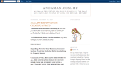 Desktop Screenshot of andamanproperties.blogspot.com