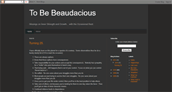 Desktop Screenshot of be-beaudacious.blogspot.com