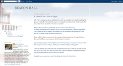 Desktop Screenshot of beaconhall.blogspot.com