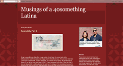 Desktop Screenshot of 40somethingmamacita.blogspot.com