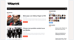 Desktop Screenshot of jornalgrafite.blogspot.com
