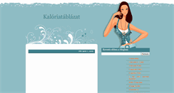 Desktop Screenshot of kaloria-tablazat.blogspot.com
