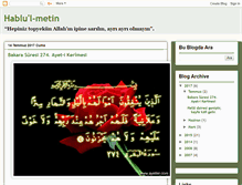 Tablet Screenshot of hablulmetin.blogspot.com