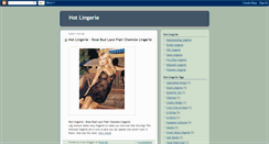 Desktop Screenshot of hotlingerie.blogspot.com