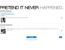 Tablet Screenshot of pretenditneverhappened.blogspot.com