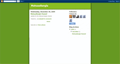 Desktop Screenshot of mahuabangla.blogspot.com