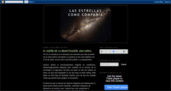 Desktop Screenshot of lasestrellascomocompaa.blogspot.com