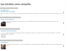 Tablet Screenshot of lasestrellascomocompaa.blogspot.com