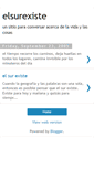 Mobile Screenshot of elsurexiste.blogspot.com