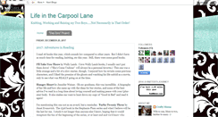 Desktop Screenshot of carpool-lane.blogspot.com