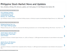 Tablet Screenshot of ph-stock-updates.blogspot.com