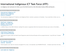 Tablet Screenshot of iictf.blogspot.com