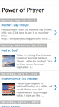 Mobile Screenshot of christiansprayerpower.blogspot.com