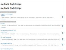 Tablet Screenshot of mediaandbodyimage.blogspot.com