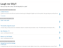 Tablet Screenshot of laughmesilly.blogspot.com