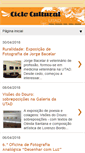 Mobile Screenshot of cicloculturalutad.blogspot.com