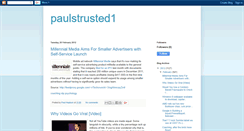 Desktop Screenshot of paulstrusted1.blogspot.com