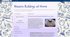 Desktop Screenshot of bulldogsathome.blogspot.com