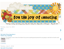 Tablet Screenshot of forthejoyofcreating.blogspot.com