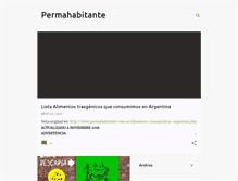 Tablet Screenshot of permahabitante.blogspot.com