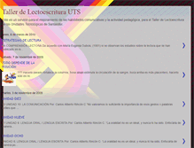 Tablet Screenshot of lectoescritura-uts.blogspot.com