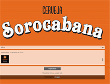 Tablet Screenshot of cervejasorocabana.blogspot.com