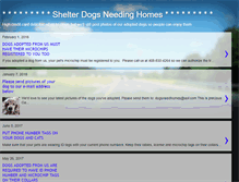 Tablet Screenshot of dogsneedhomes.blogspot.com