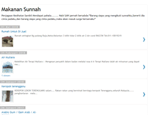 Tablet Screenshot of makanansunah.blogspot.com