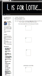 Mobile Screenshot of lisforlottie.blogspot.com