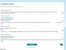 Tablet Screenshot of kdeeforester.blogspot.com